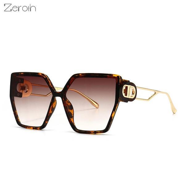 

sunglasses fashion big square women glasses retro sunglass mental designer eyewear gradient shades uv400 sun glass, White;black