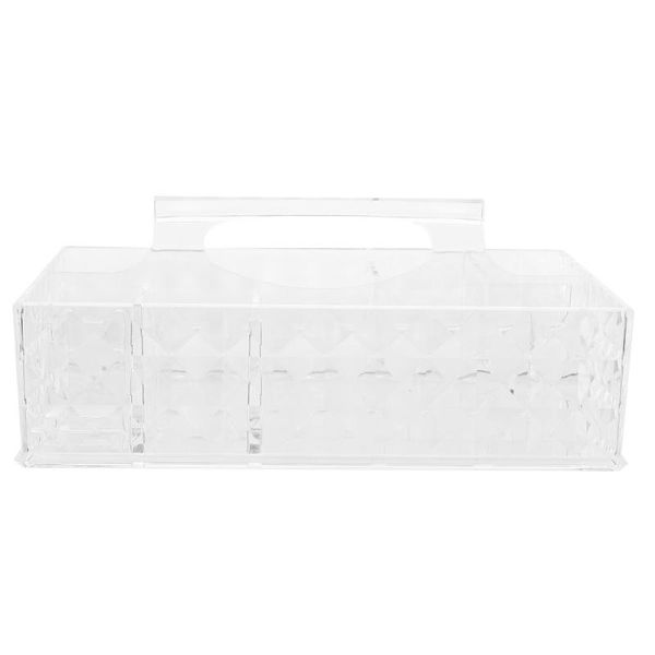 

car organizer 1pc household desktransparent cosmetic storage box for home