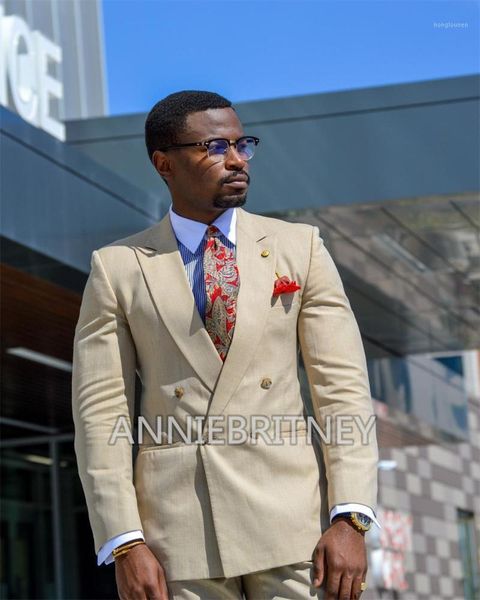 

men's suits & blazers fashion wedding suit for men champagne slim fit 2 piece(blazer+pant )custom made plus size formal man party tuxed, White;black