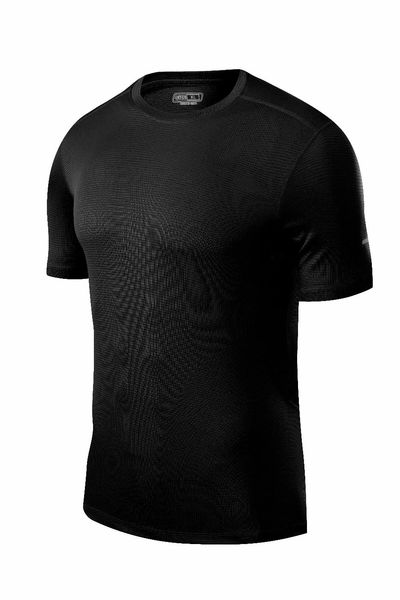 

2021 outdoor running shirt casual gyms clothing a652 fitness compression spring fitting, Black;blue