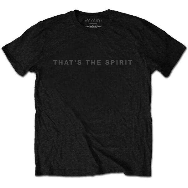 

bring me the horizon that is the spirit official t-shirt men unisex, White;black