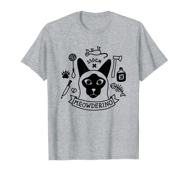 

Murderino Shirt - Meowderino Cat Lady / Man, Mainly pictures