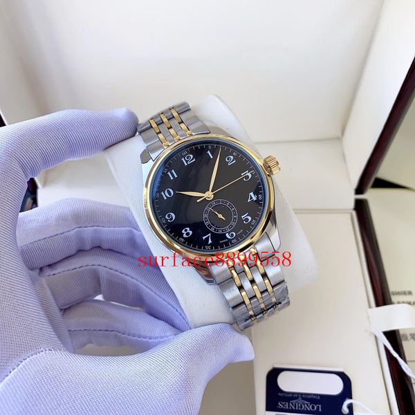 

mens business luxury watches for men mechanical watch automatic movement stainless steel strap designer brand classic style s3d32, Slivery;brown