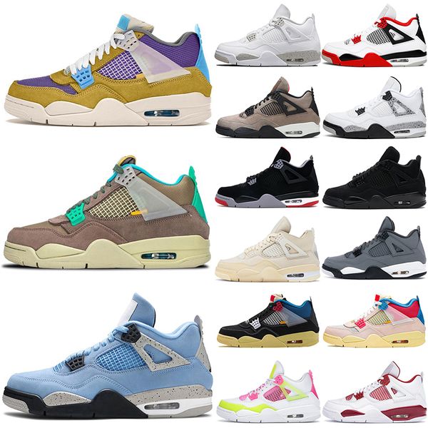 

white oreo jumpman 4s desert moss basketball shoes for men women 4 university blue #31 taupe haze bred sail court purple mens trainers sport