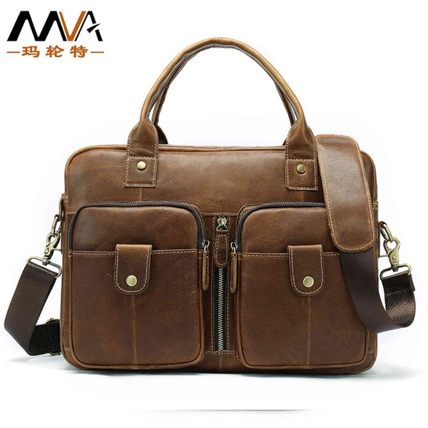 

crazy horse leather bag men's lapoffice leisure one shoulder msenger bag
