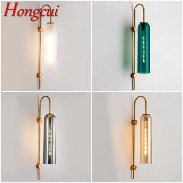 

wall lamps hongcui nordic creative light sconces led lamp postmodern design fixtures decorative for home corridor