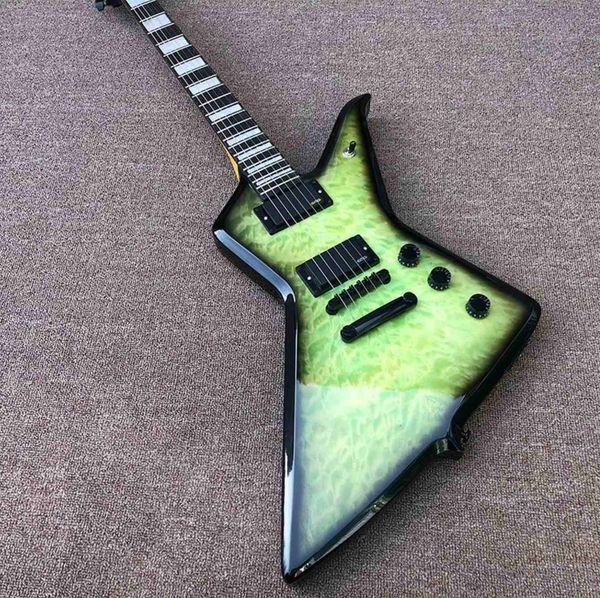 

custom quilted maple irregular special-shaped electric guitar
