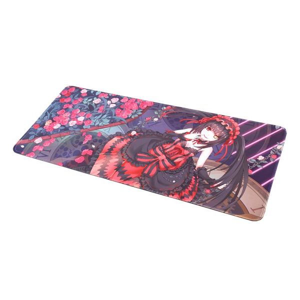 

mouse pads & wrist rests 70*30cm japan anime date a live tokisaki kurumi pad