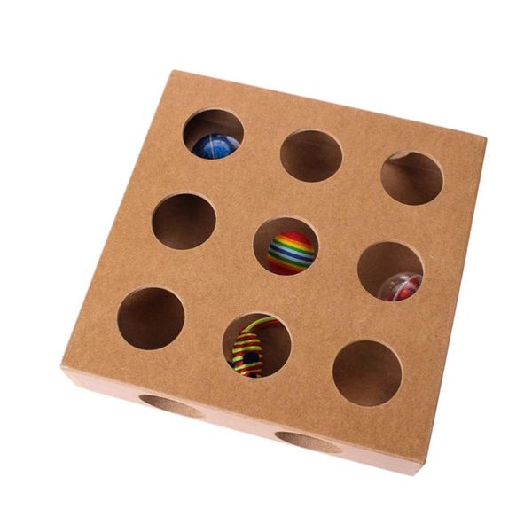 

pet cat interactive nine-hole treasure educational toys