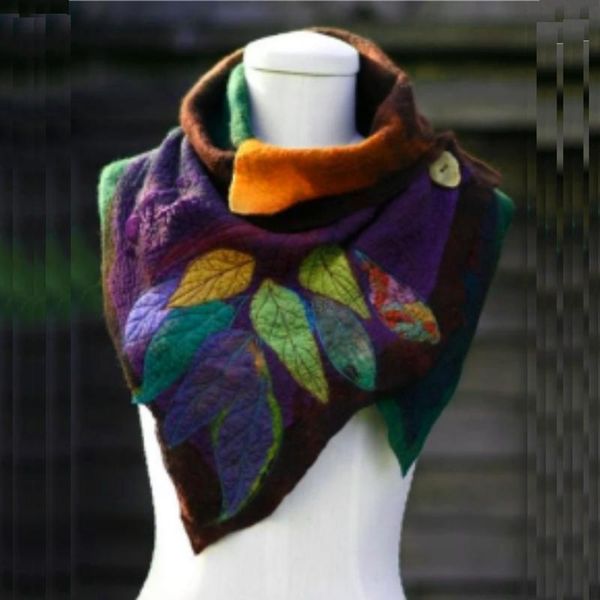 

scarves 2021 retro winter scarf fashion printing women casual multi-purpose shawl button wild pashmina foulard stoles, Blue;gray