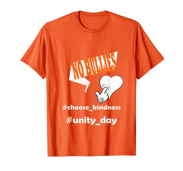 

No Bullies T-shirt | choose kindness | unity day T-shirt, Mainly pictures