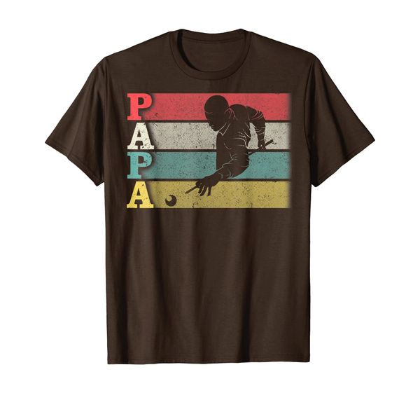 

Vintage Retro Billiard Papa Shirt Funny Dad/Father' Day T-Shirt, Mainly pictures