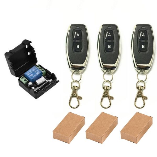

smart home control dc 12v 1ch channel wireless remote switch dc12v relay receiver module transmitter 433 mhz universal