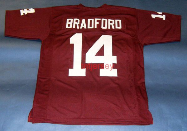 

custom sam bradford oklahoma sooners jersey stitched add any name number, Black