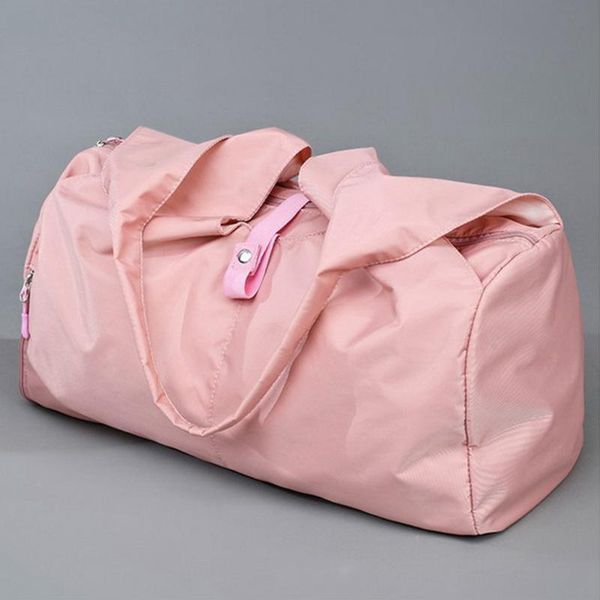 

outdoor bags zipper storage large capacity sports accessory dry wet independent shoe case solid gym bag yoga oxford cloth travel unisex