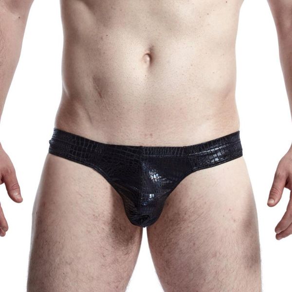 

underpants feitong men briefs low waist solid boys panties large size soft thong shorts cueca male underwear, Black;white