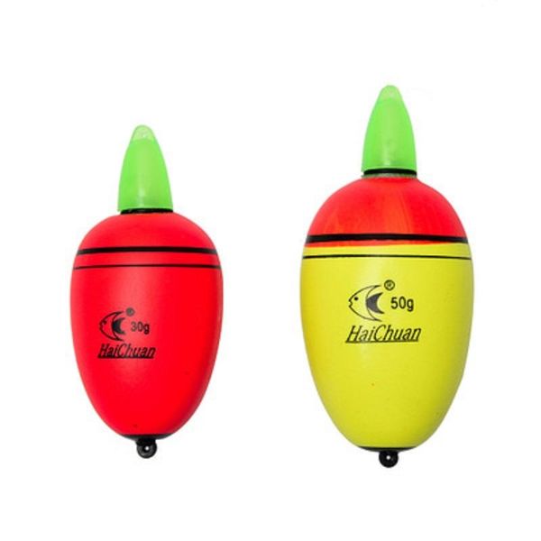 

fishing accessories buoy eva luminous rock rod floating ball short tail 20g / 60g