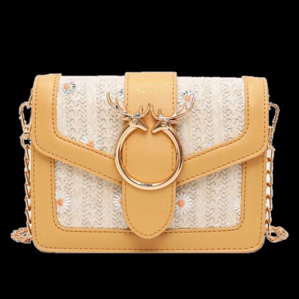 

stylish stiletto bag women's small fresh shoulder chain square bags