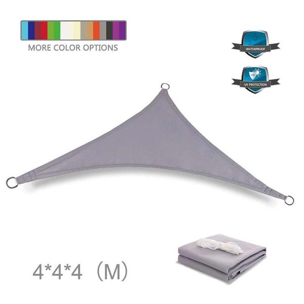 

waterproof outdoor garden canopy patio polyester 5 sizes shade net sun sai