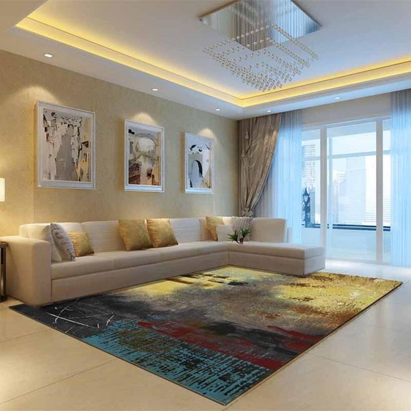 

carpets modern abstract ink nordic child crawling blanket carpet living room coffee table bedroom bedside custom full rectangular