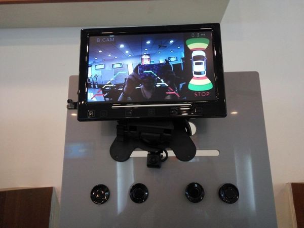 

car rear view cameras& parking sensors 8 sensor auto video system image case for front back 8sensor parktronic +back cam