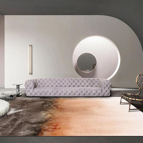 

carpets rectangular floor pad morandi printed carpet 60*90cm household cover