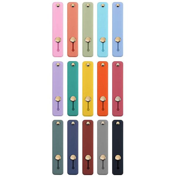 

cell phone mounts & holders 15pcs finger strap holder assorted colors grip silicone grips for most mobile phones