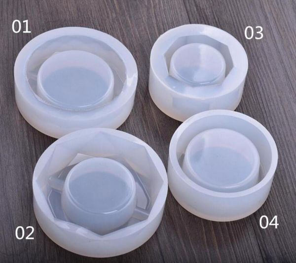 

craft tools 3d ashtray silicon mold mould for epoxy resin diy making 4 designs pick