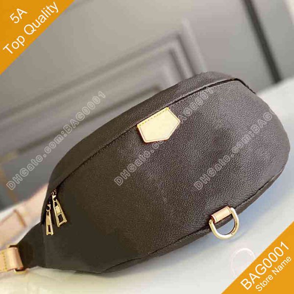 

5a waist bag men&women purse canvas crossbody with box b009(43644 ) bag0001