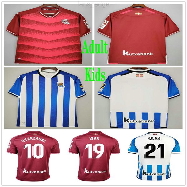 

2021 2022 real sociedad soccer jerseys copa del rey oyarzabal x prieto portu david silva odegaard juanmi custom home away 21 22 royal societ, Black;yellow