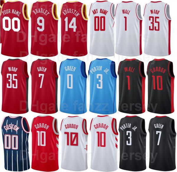 

screen printed basketball danuel house jr men nba's jersey 4 david nwaba 2 daniel theis 27 avery bradley 9 jaesean tate 8 dj augustin 1, Black;red