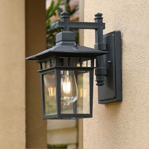 

outdoor wall lamp waterproof villa courtyard corridor yang desk gate outside