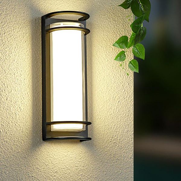 

wall lamp aluminum outdoor 40w ip68 waterproof led garden porch light modern balcony gate entrance aisle terrace