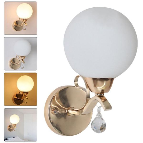 

wall lamp 1pc household bedroom corridor light modern fashion (white)