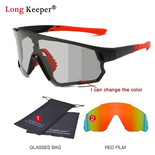 

sunglasses pochromic men women polarized chameleon glasses driving goggles anti-glare sun oversize removable lenes, White;black