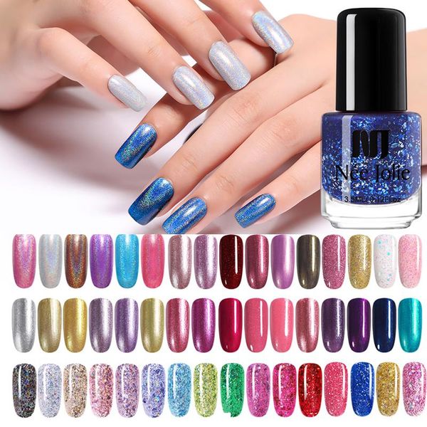

nail polish nee jolie 66 colors shimmer mirror color silver gold art varnish diy designs