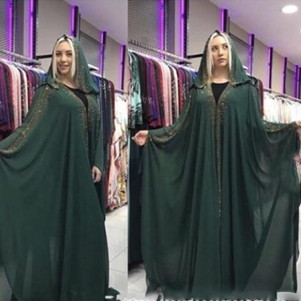 

ethnic clothing plus size abayas for women diamonds muslim hijab dress turkey robe africa dashiki african dresses cardigan kimono, Red