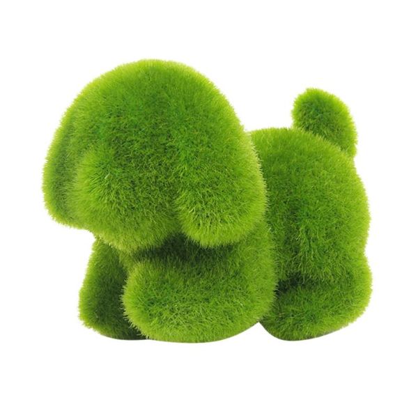 

simulation moss animals green grass flocking interior decoration garden plant diy micro landscape fake plants (littl decorative flowers & wr