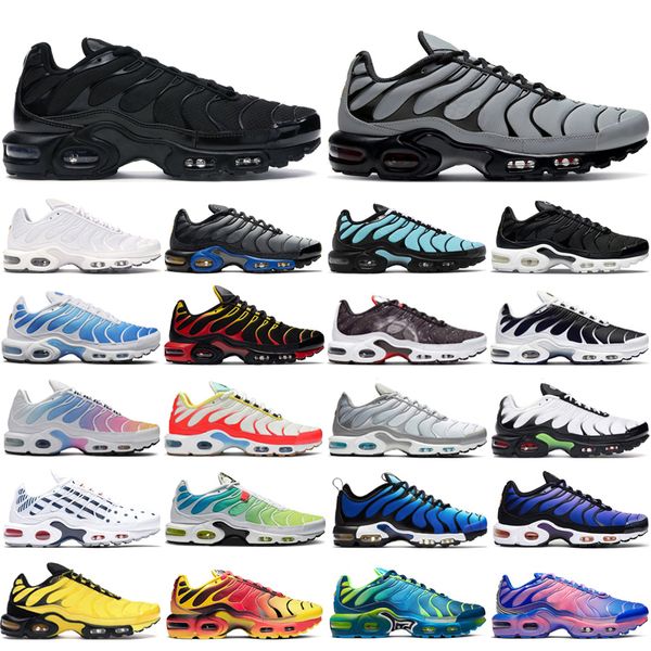 

ale tn plus men running shoes women chaussure triple black white true green wolf grey hyper blue voltage purple mens trainers sport sneakers
