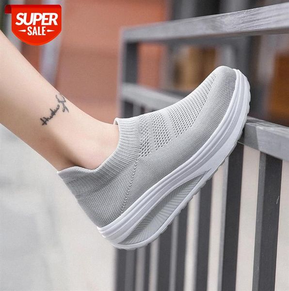 

women shoes summer flying weave sneakers super light comfortable vulcanized shoes female mesh breathable sneakers women #fk9o