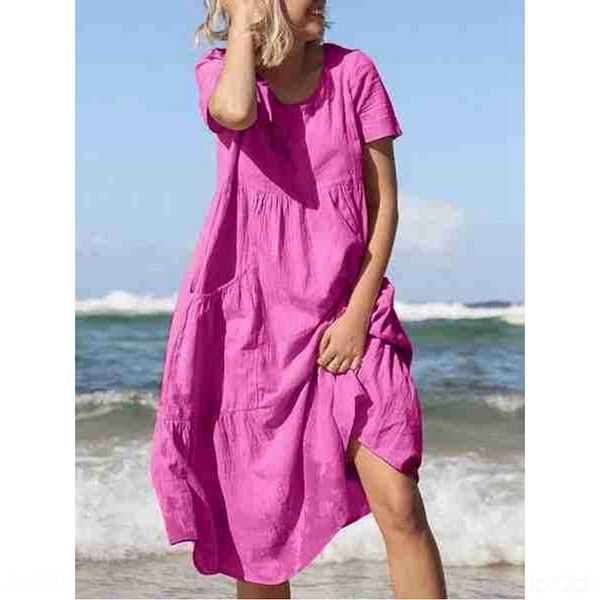 

4b9p women's fashion round neck large skirt overd baggy 11856 plus es women's fashion round neck large size skirt oversized dress