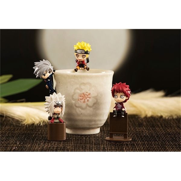 

83naruto tea friend box egg second bullet 2 generation 8 hand-made models