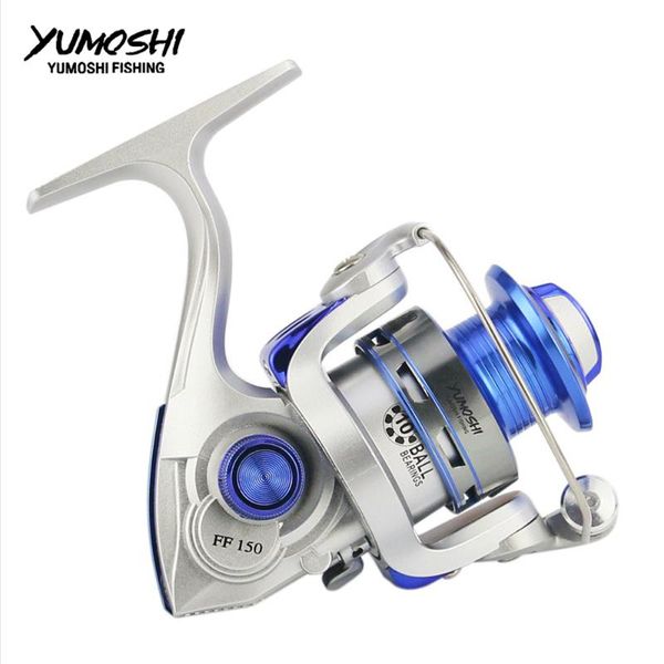 

baitcasting reels 5.2:1 high speed fishing reel metal coil poket small wheel mini palm size spinning pesca feeder ff