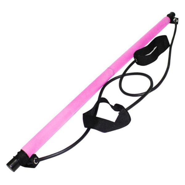 

pilates bar lightweight resistance band gym trainer total body workout yoga fitness stretch stickym bands