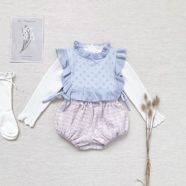 

waistcoat baby girls vest autumn winter frilly lace kids bibs for toddler children cotton kniwaistcoat tinfant, Camo