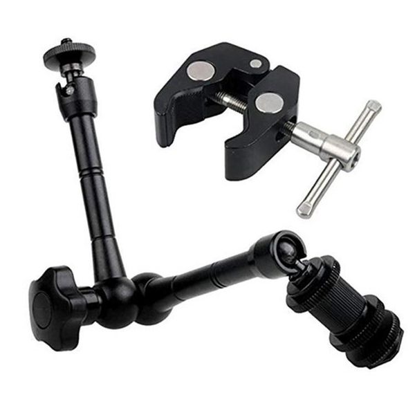 

inch magic arm / 7 strange hand large crab clamp small for led light dslr rig lcd monitor lighting & studio accessories