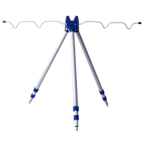 

boat fishing rods portable tripod stand rest for beach coarse shore pier tackle aluminum alloy rod