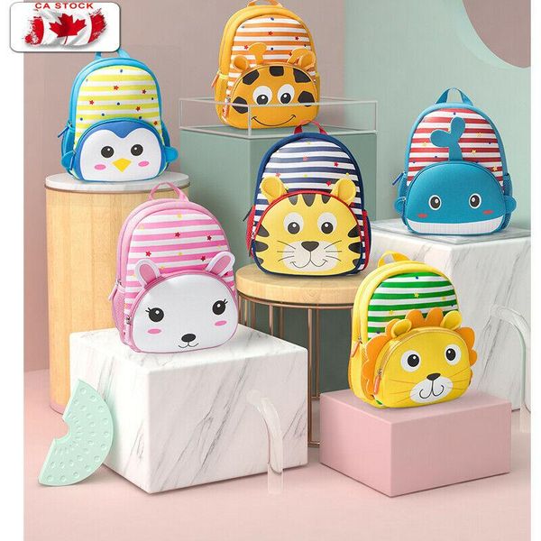 

backpack fashion cute kid toddler kindergarten schoolbag 3d cartoon animal children girls boys bag