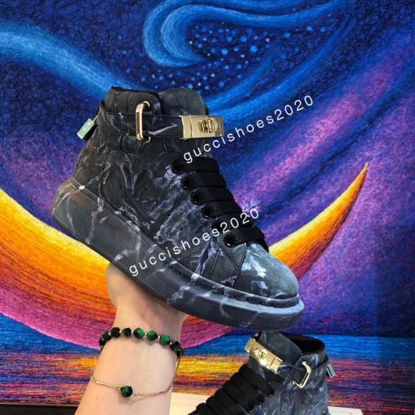 

2022 leather sole sneakers white black mens womens luxury velvet suede air cushion flat heel casual size35-46 yn200717, Black;red