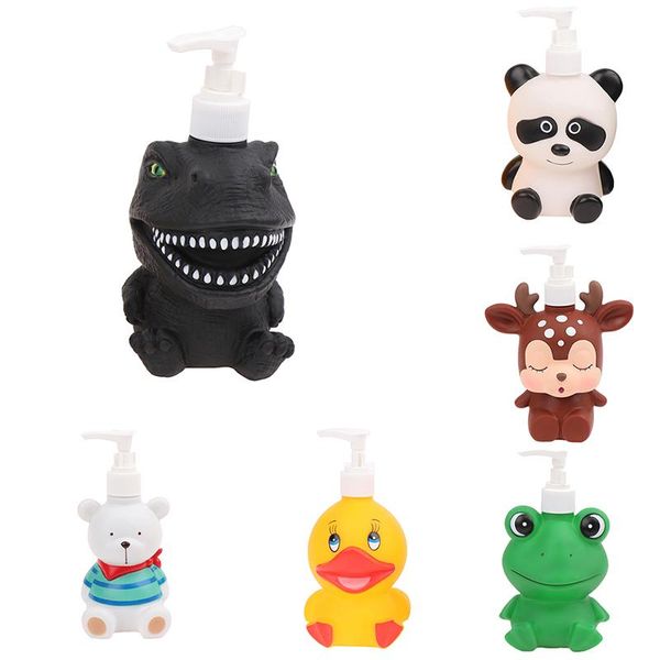 

liquid soap dispenser cute cartoon animal hand pump lotion shampoo shower gel